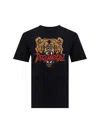 Dsquared2 Graphic Bear Print Relaxed-fit T-shirt In Black
