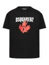 Dsquared2 Logo-print Cotton T-shirt In Black