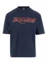 Dsquared2 Logo Cotton T-shirt In Blue