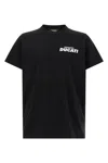 Dsquared2 Ducati X D2 Black T-shirt With Logo On The Front In Cotton Man In Black