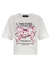 Dsquared2 T Shirt Capsule Vaquera X  In White