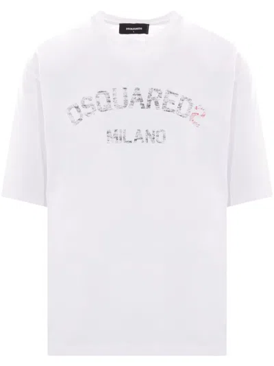 Dsquared2 T-shirt Clothing In White
