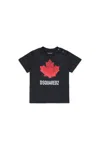 Dsquared2 T-shirt With Logo In Black