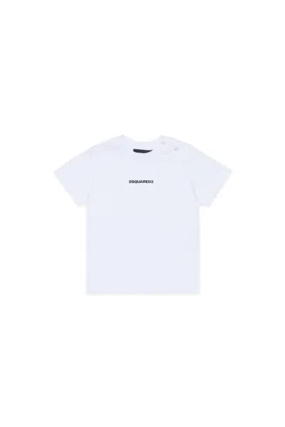 Dsquared2 Branded T-shirt In White