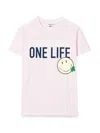 Dsquared2 Smiley-print Short-sleeve T-shirt In Pink