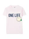 Dsquared2 Smiley-print Short-sleeve T-shirt In Pink