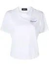 Dsquared2 T-shirt With Heart In Bianco