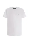 Dsquared2 White Cotton Dsq2 Loose Fit T-shirt