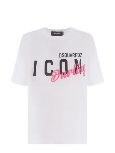 DSQUARED2 T-SHIRT DSQUARED2 DARLING MADE OF COTTON