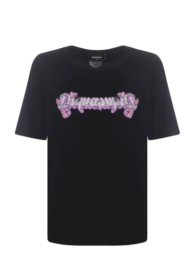 DSQUARED2 T-SHIRT DSQUARED2 "HEARTS"