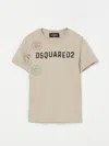 Dsquared2 T-shirt  Kinder Farbe Beige In Beige