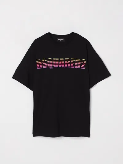 Dsquared2 T-shirt  Kids Color Black