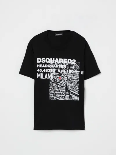 Dsquared2 T-shirt  Kids Color Black
