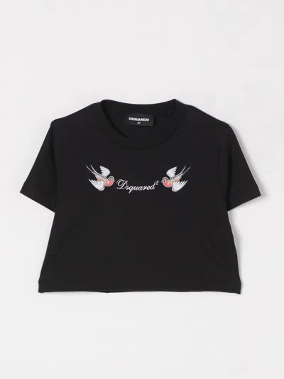Dsquared2 T-shirt  Kids Color Black