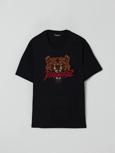 Dsquared2 T-shirt  Kids Color Black