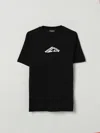 Dsquared2 T-shirt With Contrasting Logo In Black