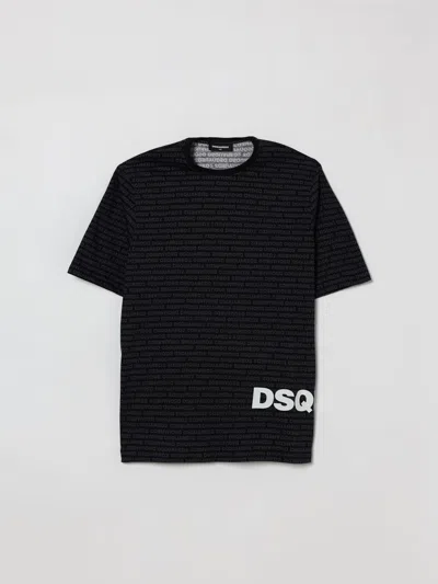 Dsquared2 T-shirt Kids  In Black
