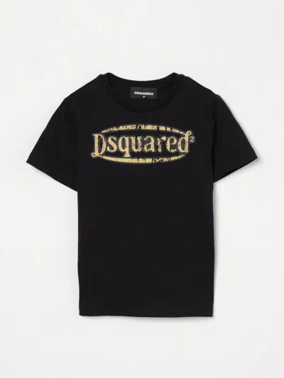 Dsquared2 Kids' T-shirt  Kinder Farbe Schwarz