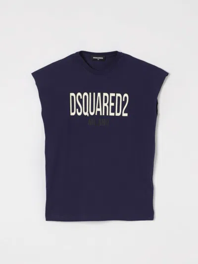 Dsquared2 Kids' T-shirt  Kinder Farbe Blau