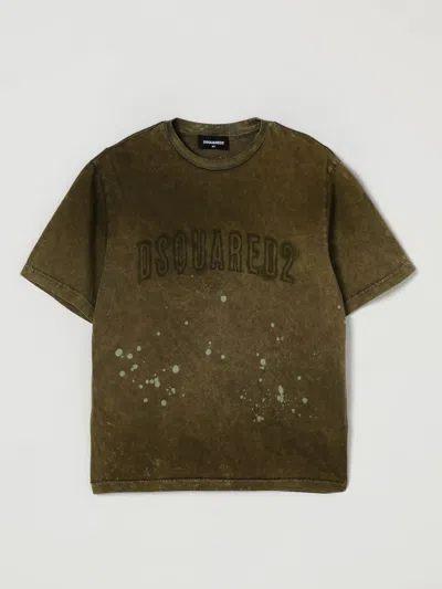 Dsquared2 Babies' T-shirt  Kids Color Green