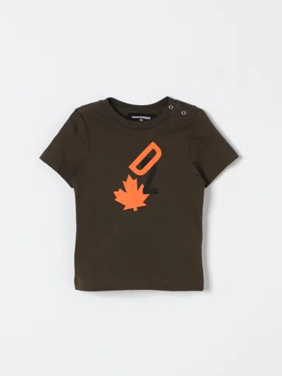 Dsquared2 T-shirt  Kids Color Green In Grün