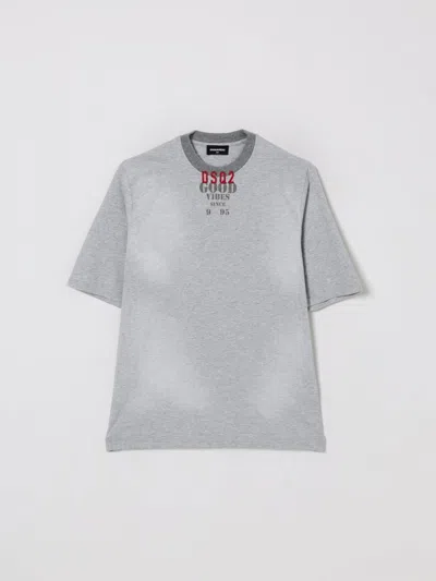 Dsquared2 T-shirt  Kids Color Grey In Gray
