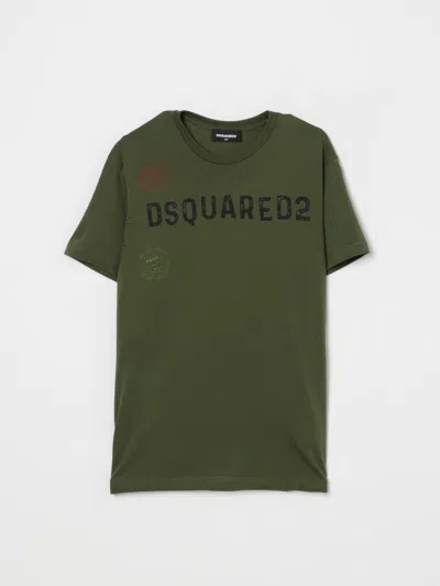 Dsquared2 T-shirt  Kids Color Military