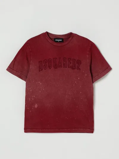 Dsquared2 Babies' T-shirt  Kids Color Red