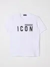 Dsquared2 Logo-print Detail T-shirt In White