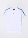 Dsquared2 White T-shirt For Boy With Logo In White