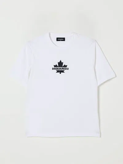 DSQUARED2 T-SHIRT DSQUARED2 KIDS COLOR WHITE,432695001