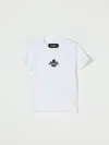 Dsquared2 T-shirt With Maple Leaf In White