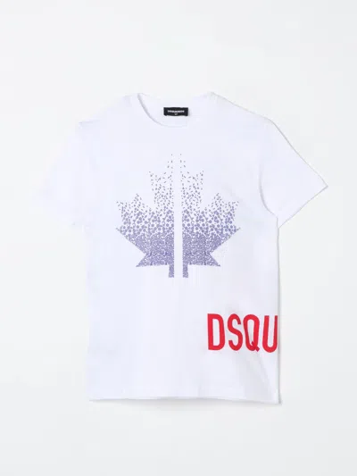 Dsquared2 T-shirt  Kids Color White In Weiss