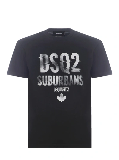 Dsquared2 T-shirt  Made Of Jersey In Nero