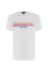 Dsquared2 White Cotton T-shirt