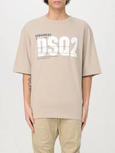Dsquared2 T-shirt  Men Color Beige