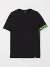 Dsquared2 T-shirt Round Neck T-shirt In Black