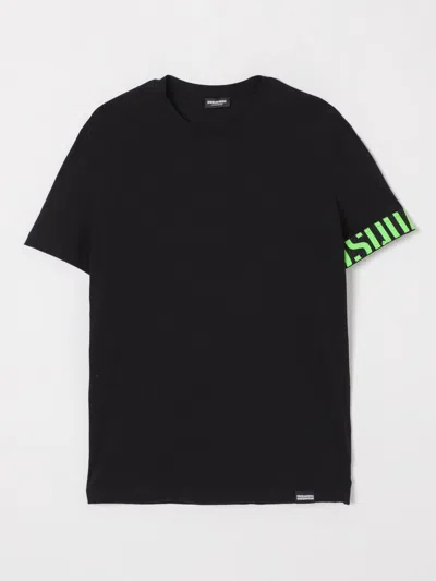 DSQUARED2 T-SHIRT DSQUARED2 MEN COLOR BLACK,422956002