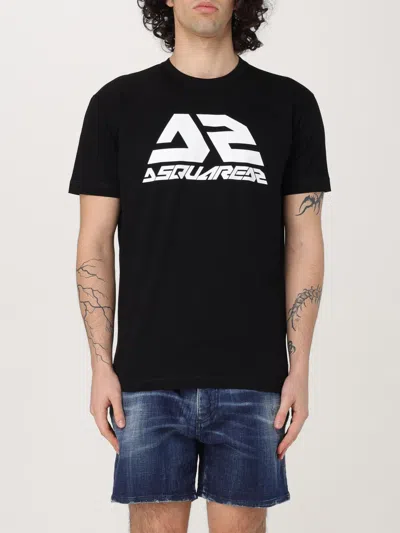 DSQUARED2 T-SHIRT DSQUARED2 MEN COLOR BLACK,G50434002