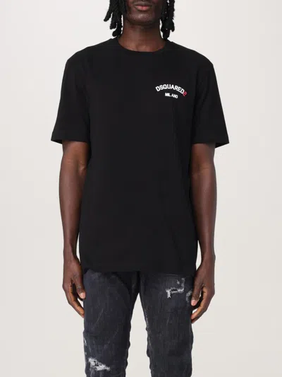 DSQUARED2 T-SHIRT DSQUARED2 MEN COLOR BLACK,423003002