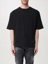 Dsquared2 Cotton T-shirt With Icon Print In Black