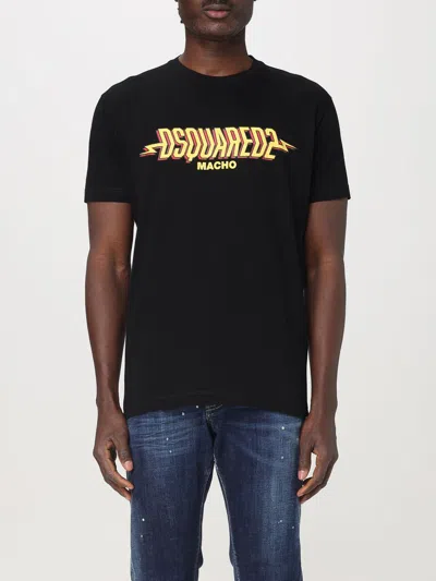 DSQUARED2 T-SHIRT DSQUARED2 MEN COLOR BLACK,422985002