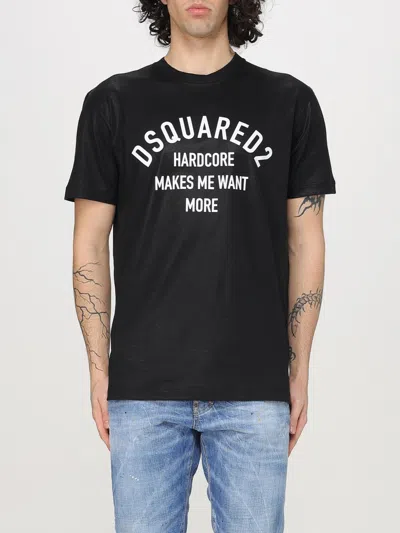 DSQUARED2 T-SHIRT DSQUARED2 MEN COLOR BLACK,G58503002