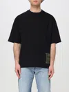 Dsquared2 Logo Patch Crewneck T-shirt In ブラック