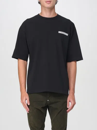 DSQUARED2 T-SHIRT DSQUARED2 MEN COLOR BLACK,431168002