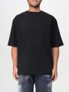 Dsquared2 Canadian Landscape Print Relaxed Fit T-shirt In Black