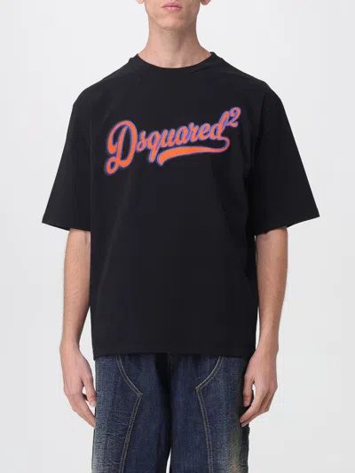 DSQUARED2 DSQUARED2 T-SHIRT MEN COLOR BLACK,H20211002
