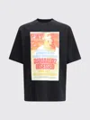 Dsquared2 Black Regular Graphic T-shirt In Multi
