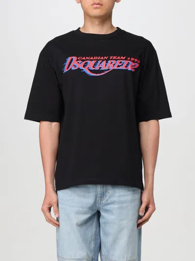 Dsquared2 T-shirt  Men Color Black In Black