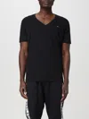 Dsquared2 V-neck T-shirt In Black